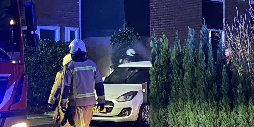 rook uit de woning