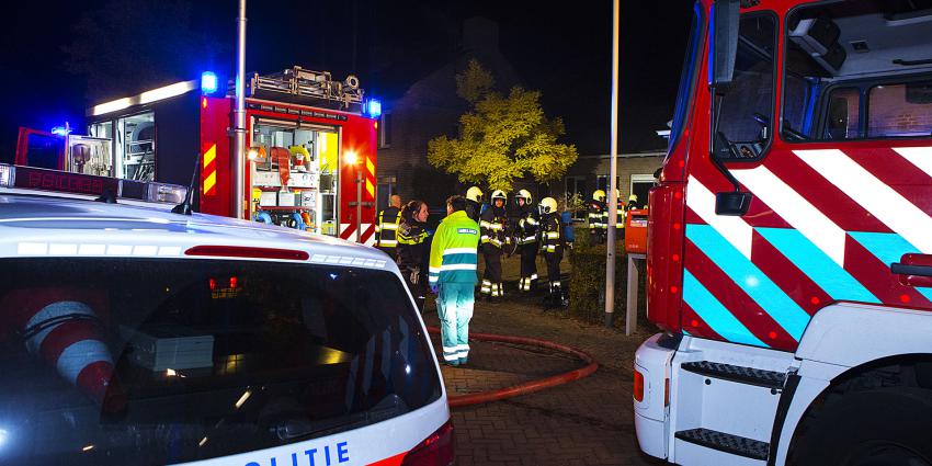 Veel rookontwikkeling bij brand in woning in Oirschot