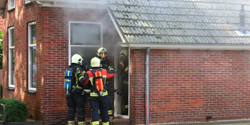 Brand door kortsluiting in vaatwasser