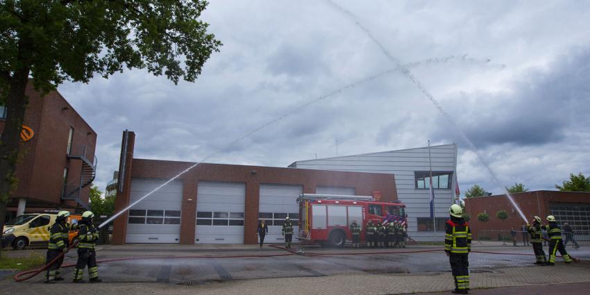 Brandweer in Boxtel maakt ereteken ter nagedachtenis aan omgekomen collega's