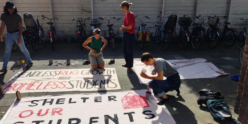 Bewoners in Groningen nemen dakloze studenten in huis