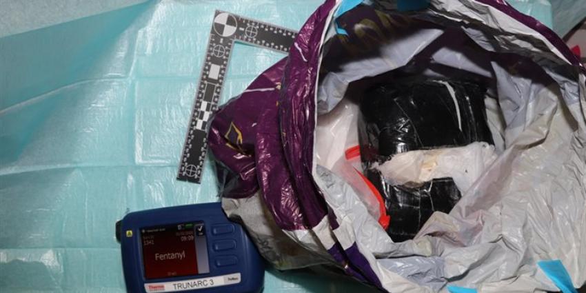 Ruim kilo fentanyl in beslag genomen