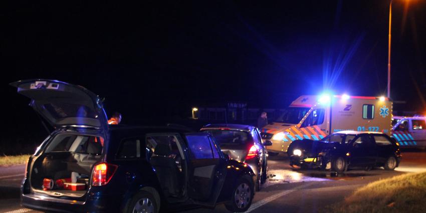 Drie gewonden bij aanrijding op N33 bij Appingedam