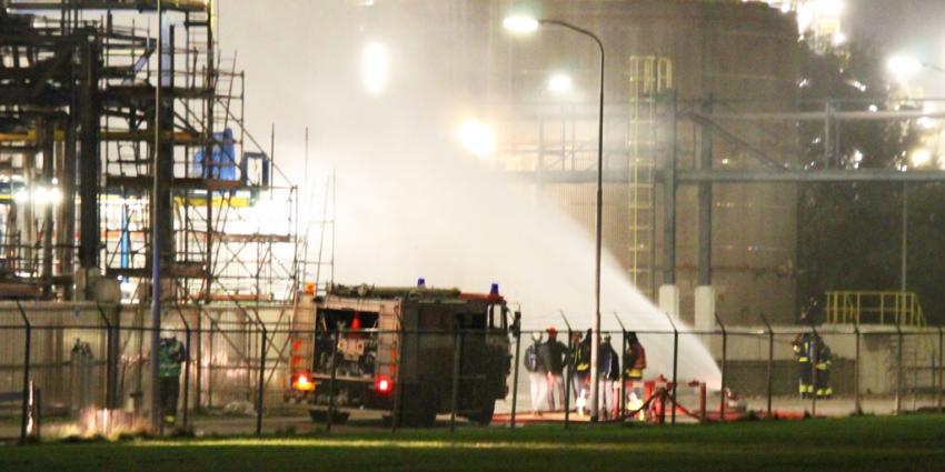 Kleine ammoniaklekkage op Chemiepark Delfzijl