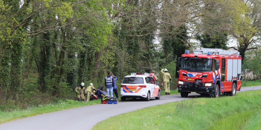 Hulpdiensten ter plaatse