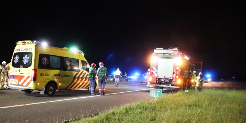 Hulpdiensten ter plaatse