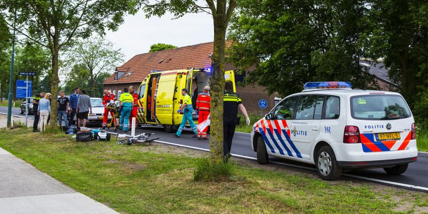 Fietser geschept door automobilist in Sint-Oedenrode