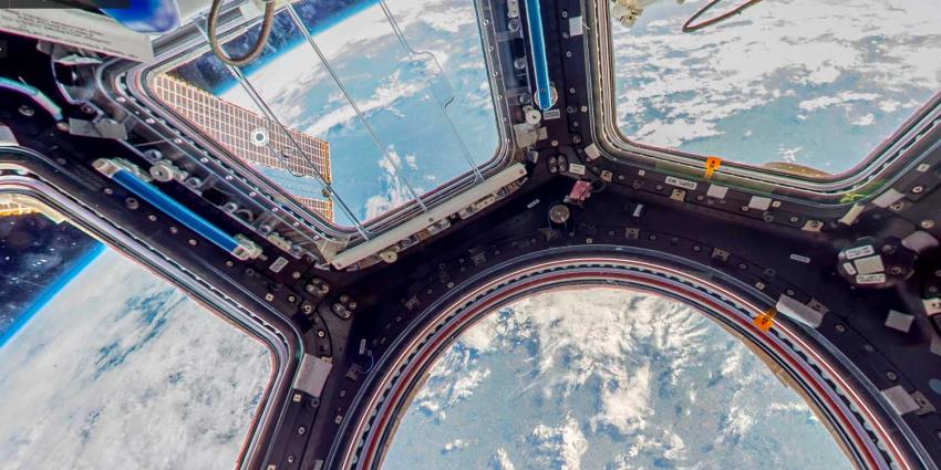 Kijk rond in het International Space Station