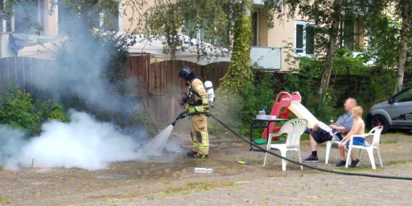 Kampvuurtje wordt niet gewaardeerd