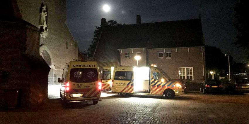 Man gewond na val van trap in voormalige pastorie Spoordonk