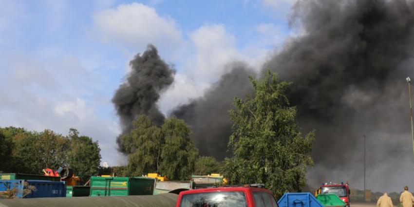 brand, loods, ryclingbedrijf, kiel-windeweer