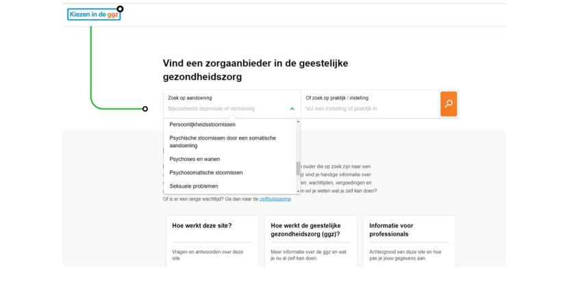 Nieuwe website helpt psycholoog of psychiater te vinden