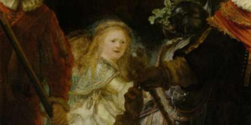 Restauratie Nachtwacht achter glas voor bezoeker te volgen