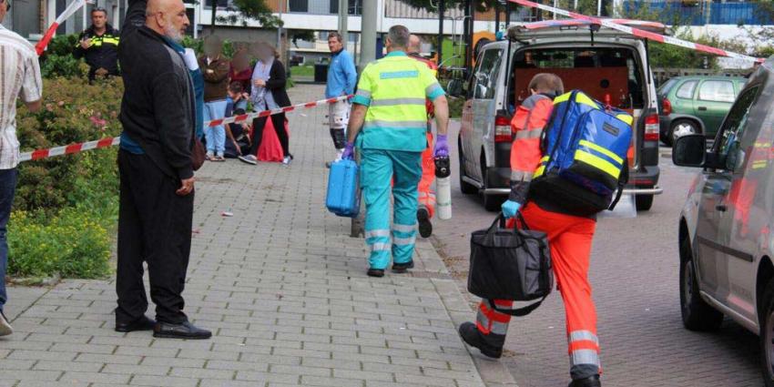 Kind op straat in Schiedam overleden