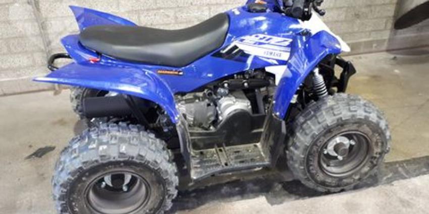 in beslag genomen quad