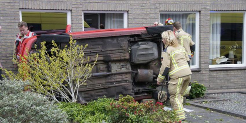 auto, zijkant, woning, klazinaveen
