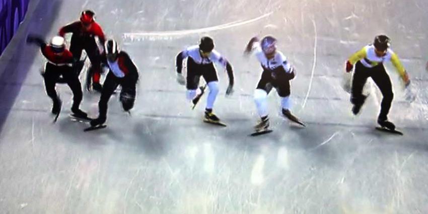 Shorttracker Sjinkie Knegt pakt Zilver