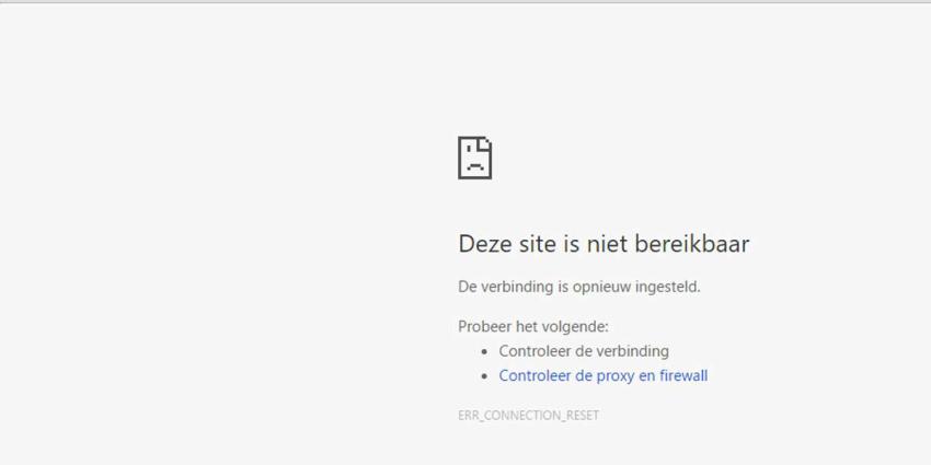 KNMI lamgelegd door grote stroomstoring