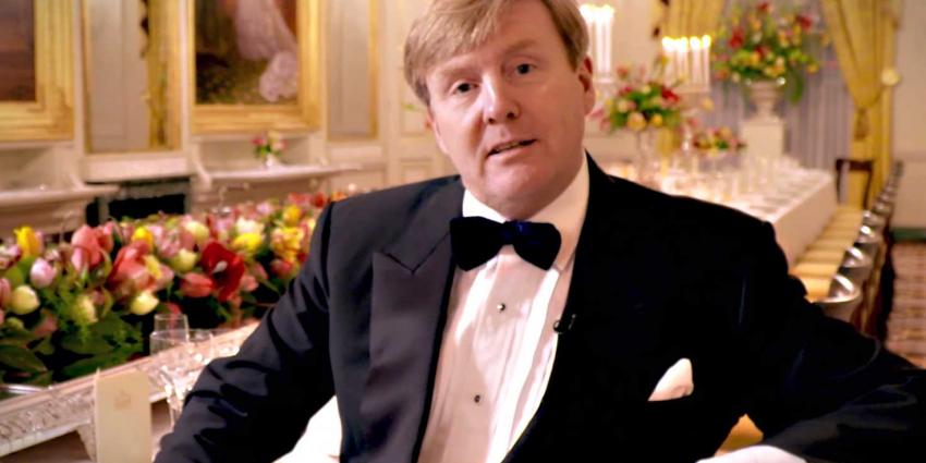 Koning Willem-Alexander nodigt 150 Nederlanders uit voor diner