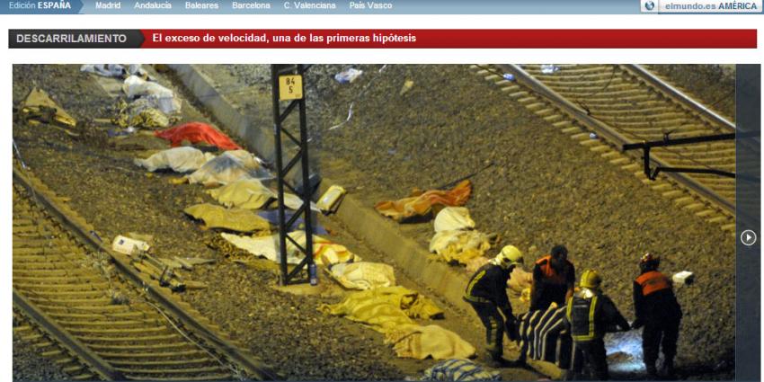 foto van treinramp Spanje | elmundo