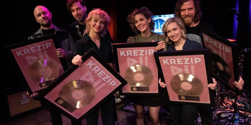 Gouden plaat voor Krezip