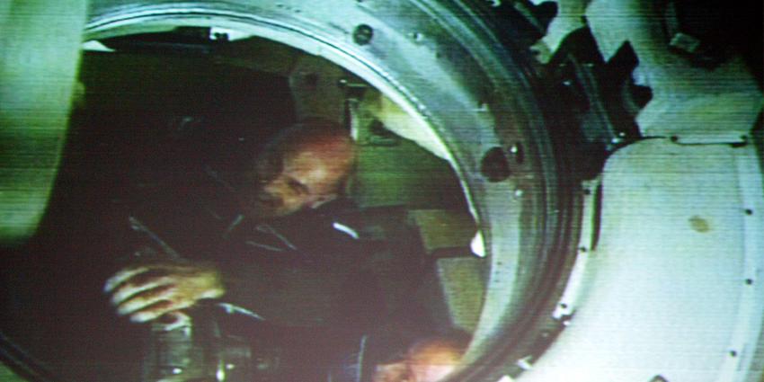 Soyuz-ruimtecapsule van André Kuipers ‘landt’ in Noordwijk