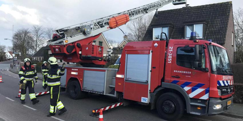 Brandweer in Boxtel van schoorsteenbrand naar schoorsteenbrand