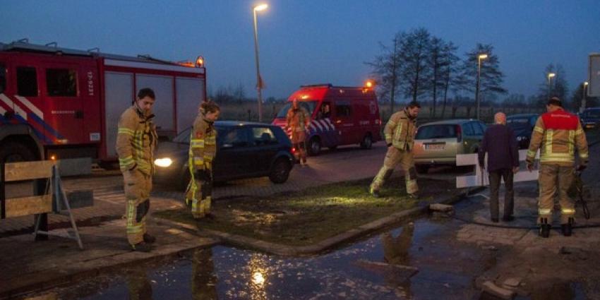 Brandweer Schiedam gealarmeerd voor waterlekkage