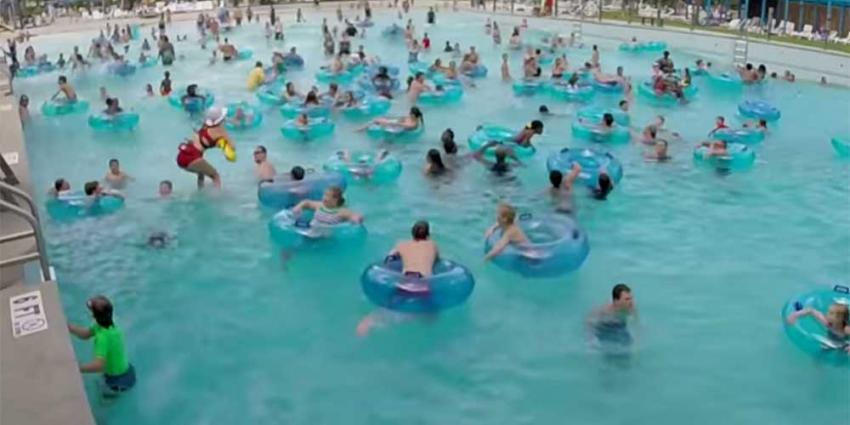 Jongetje dat niet kan zwemmen dankt leven aan Life Guard met arendsogen