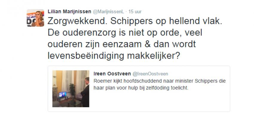 SP biedt geen exuses aan voor ethanasie-tweets