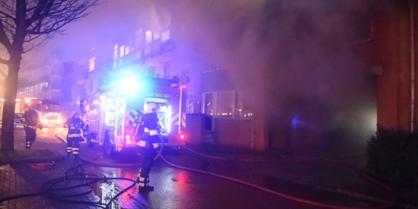 Woningen Utrecht ontruimd na brand in parkeergarage
