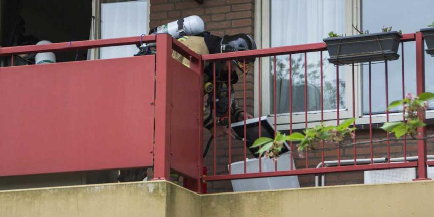 Brand in woning zorgcentrum Frankeland