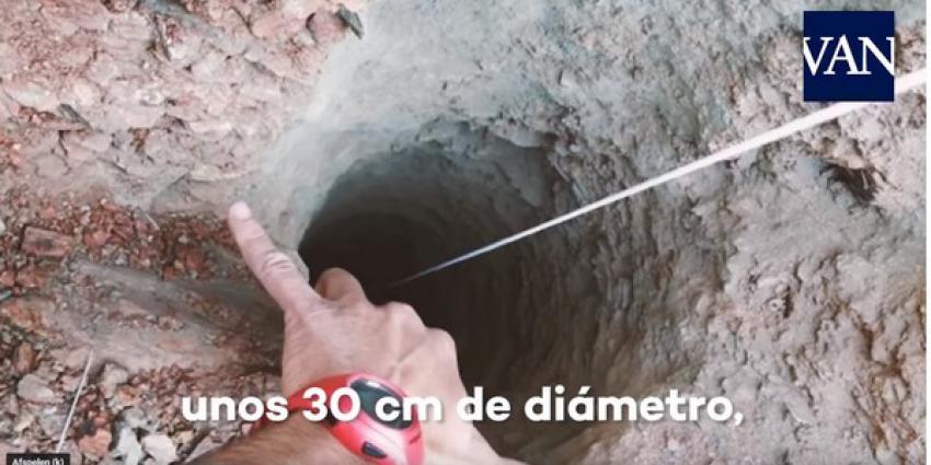 Spaanse peuter valt in 110 meter diepe put 
