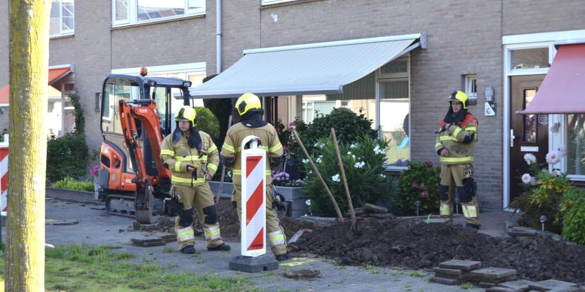 Brandweer voert inspectie uit