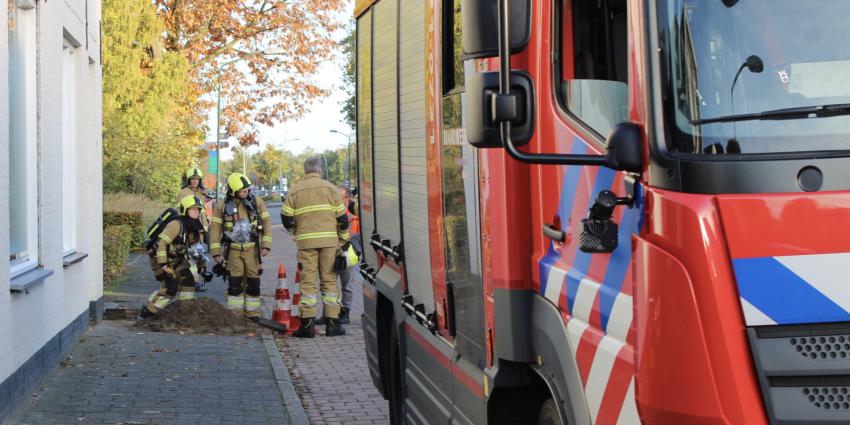 Brandweer voert inspectie uit