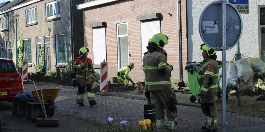 Hulpdiensten ter plaatse