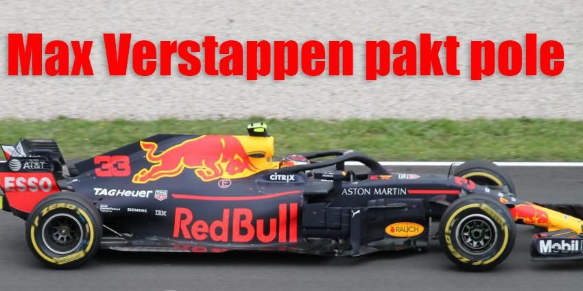 Max Verstappen pole