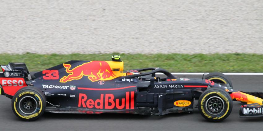 Max Verstappen in Red Bull  