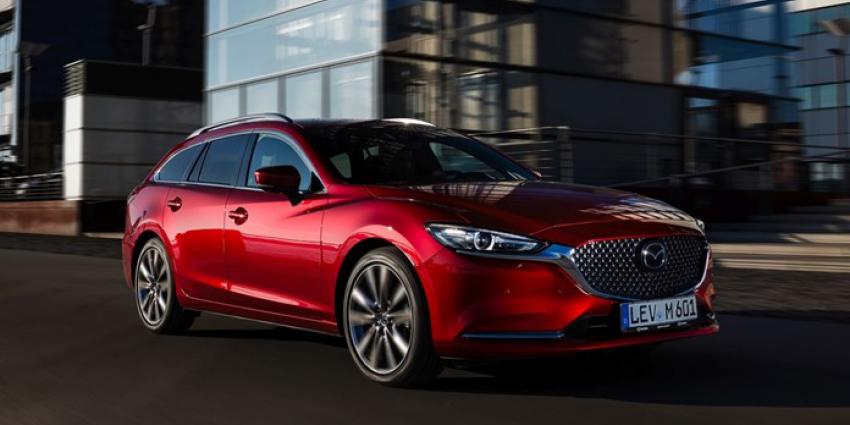Vernieuwde Mazda6 scoort 5-sterren EuroNCAP