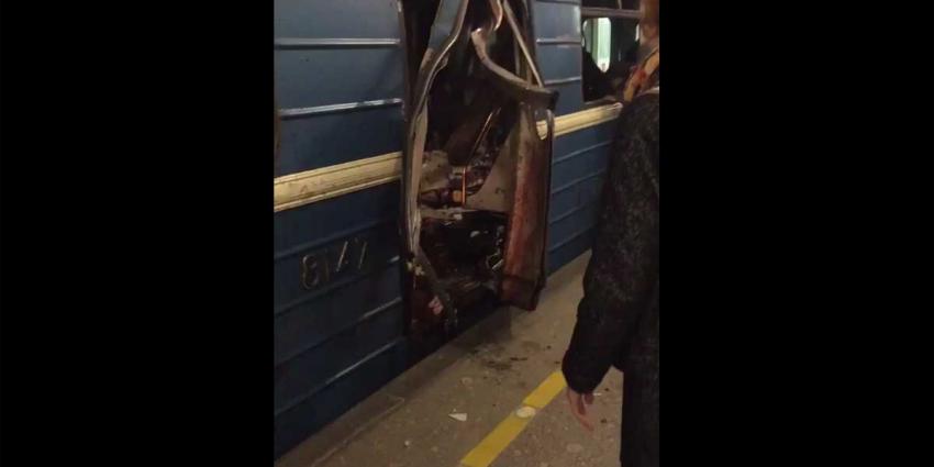Doden en gewonden na explosie in metro St. Petersburg 