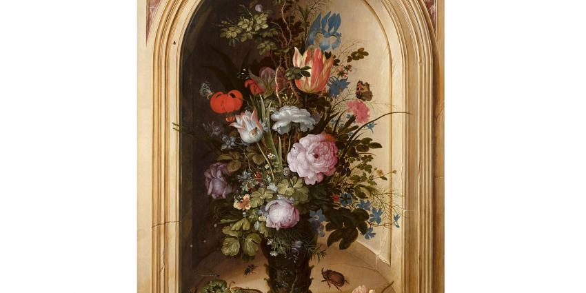 Mauritshuis verwerft zeldzaam bloemstilleven Roelant Savery