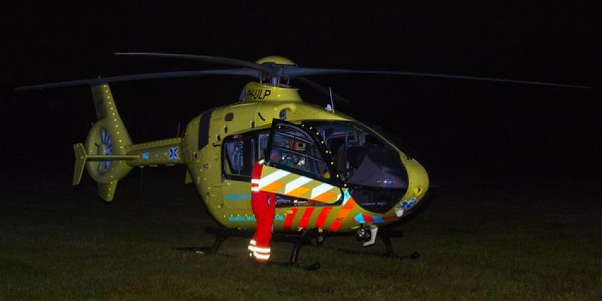 Vier gewonden bij ernstig ongeval op A58