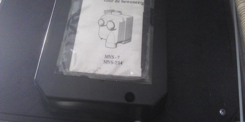 Foto van motor mechanische ventilatie | Archief EHF