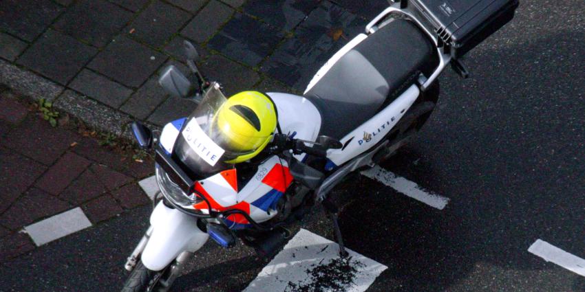 Man aangehouden voor het inrijden op motoragent