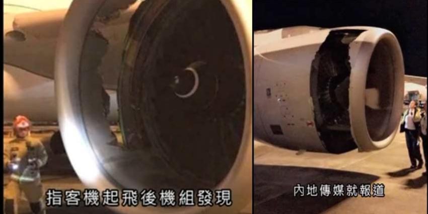 Chinees vliegtuig maakt noodlanding in Australië met gat in de motor