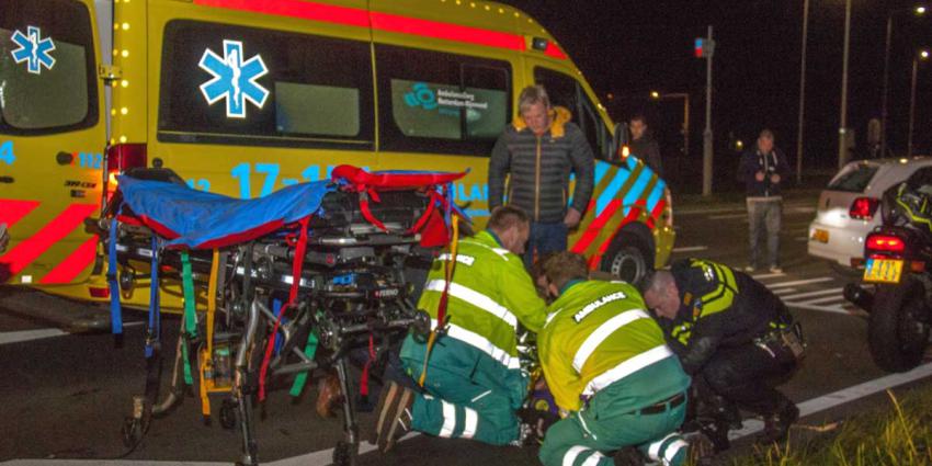 Motorrijder gewond na valpartij