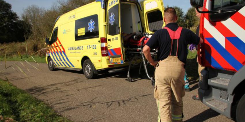  Mountainbiker gewond na val in Broekpolder in Vlaardingen 