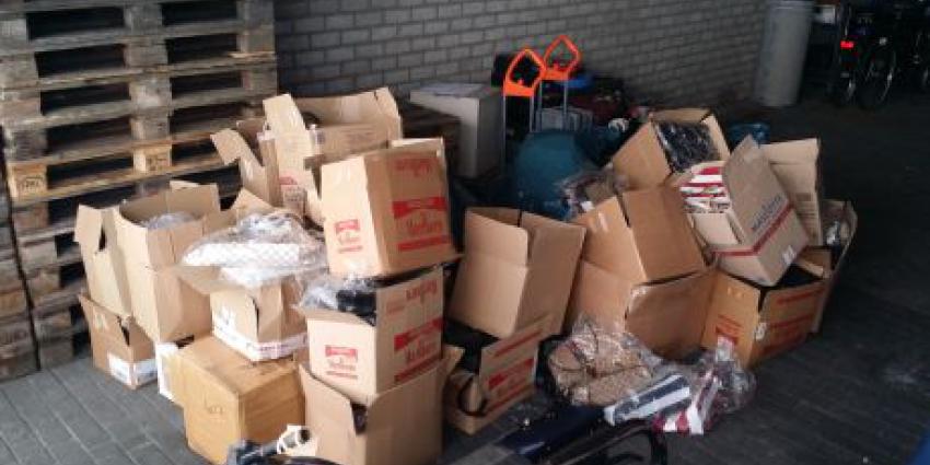 Foto namaaktassen Heemstraat | Politie Den Haag