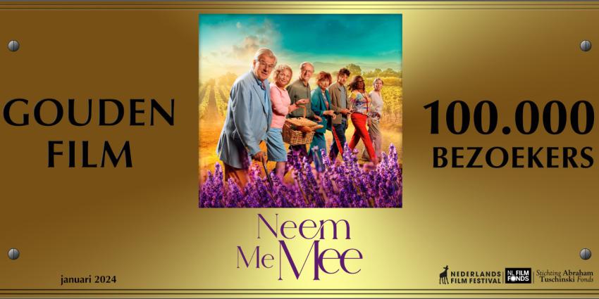 Gouden Film voor komedie Neem me mee van Will Koopman | Blik op nieuws