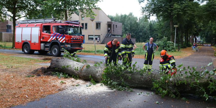 Noodweer in delen van Brabant 